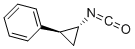 TRANS-2-PHENYLCYCLOPROPYL ISOCYANATE Structure