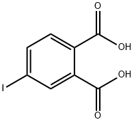 4-碘邻苯二甲酸 结构式