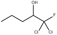 1,1-dichloro-1-fluoro-pentan-2-ol 化学構造式