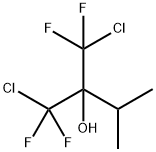 1-chloro-2-(chloro-difluoro-methyl)-1,1-difluoro-3-methyl-butan-2-ol Structure