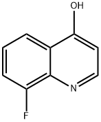 4-羟基-8-氟喹啉, 63010-71-9, 结构式