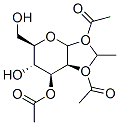 1,2-O-Ethylidene--D-mannopyranoside Triacetate 化学構造式