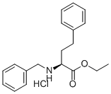 N-BENZYL-L-HOMOPHENYLALANINE ETHYL ESTER HYDROCHLORIDE 化学構造式