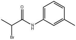 丙酰胺,N-(3-甲基苯基)-2-溴-, 630119-85-6, 结构式