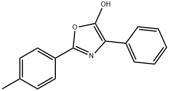 5-Oxazolol,  2-(4-methylphenyl)-4-phenyl- Struktur