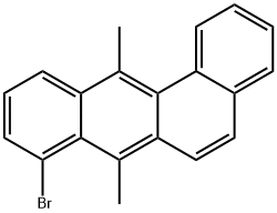 8-Bromo-7,12-dimethylbenz[a]anthracene 结构式