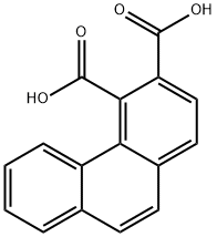 phenanthrene-3,4-dicarboxylic acid Struktur
