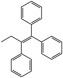 1,1,2-triphenylbut-1-ene Struktur
