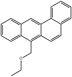 7-(Ethoxymethyl)benz[a]anthracene Struktur