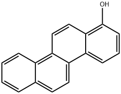 1-HYDROXYCHRYSENE Struktur