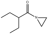 1-(2-Ethylbutyryl)aziridine Structure