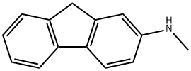 N-methyl-9H-fluoren-2-amine Struktur