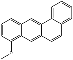 8-Methoxybenz[a]anthracene Struktur