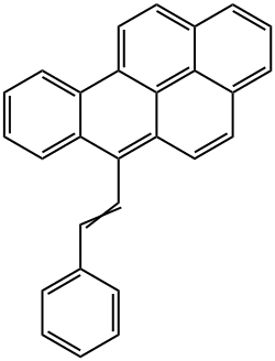 6-スチリルベンゾ[a]ピレン 化学構造式