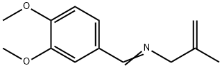 1-(3,4-dimethoxyphenyl)-N-(2-methylprop-2-enyl)methanimine Structure