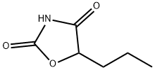 5-propyloxazolidine-2,4-dione 化学構造式