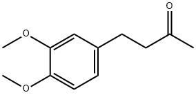 4-(3,4-dimethoxyphenyl)butan-2-one Struktur