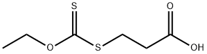 3-ethoxycarbothioylsulfanylpropanoic acid Structure