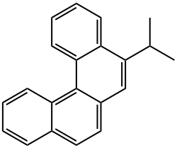 5-Isopropylbenzo[c]phenanthrene Struktur