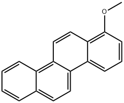 1-METHOXYCHRYSENE Struktur