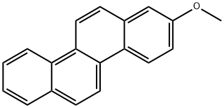 2-METHOXYCHRYSENE Struktur