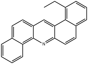 1-Ethyldibenz[a,h]acridine Struktur