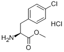 L-4-CHLOROPHENYLALANINE METHYL ESTER HCL Struktur