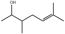 3,6-dimethylhept-5-en-2-ol Struktur