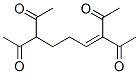 3,7-diacetylnon-3-ene-2,8-dione Structure
