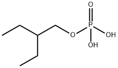 2-ethylbutoxyphosphonic acid Struktur