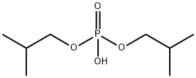 diisobutyl hydrogen phosphate Structure