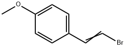 P-(2-BROMO)VINYL ANISOLE Structure