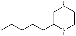 Piperazine, 2-pentyl- (7CI,8CI,9CI) Struktur