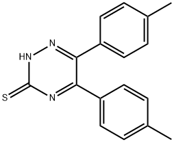 双(4-甲基苯基)-1,2,4-三嗪-3-硫醇 结构式