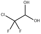 2-クロロ-2,2-ジフルオロ-1,1-エタンジオール 化学構造式