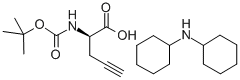BOC-D-2-炔丙基甘氨酸 二环己基铵盐, 63039-47-4, 结构式