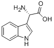 (S)-2-氨基-2-(1H-吲哚-3-基)乙酸, 630392-83-5, 结构式