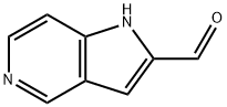 1H-PYRROLO[3,2-C]PYRIDINE-2-CARBALDEHYDE 化学構造式