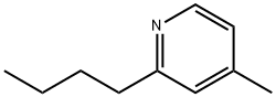 2-butyl-4-methylpyridine Structure