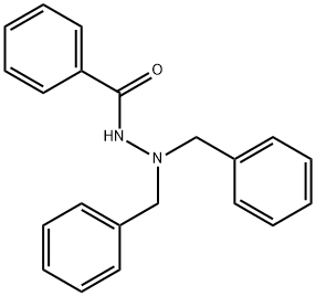 N',N'-dibenzylbenzohydrazide Struktur