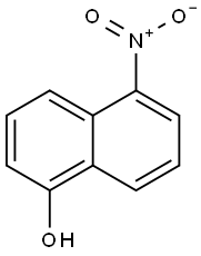 5-Nitro-1-naphthol Struktur