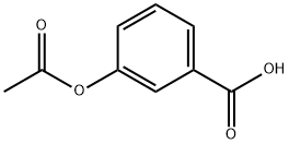 3-ACETOXYBENZOIC ACID Struktur