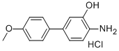4-Amino-4'-methoxy-3-biphenylol hydrochloride Struktur