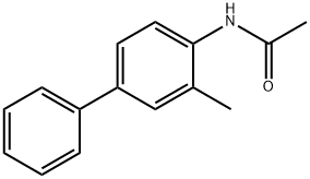 4'-Phenyl-o-acetotoluide Structure