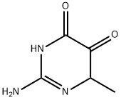 4,5-Pyrimidinedione, 2-amino-1,6-dihydro-6-methyl- (9CI) Struktur