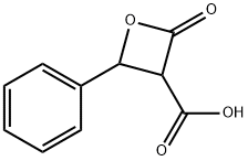 2-oxo-4-phenyl-oxetane-3-carboxylic acid 结构式