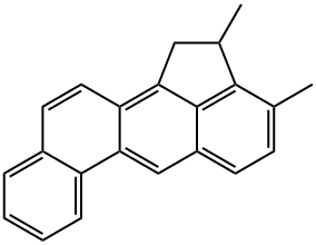 2,3-DIMETHYLCHOLANTHRENE Struktur