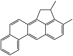 2,3-DIMETHYLCHOLANTHRENE Structure