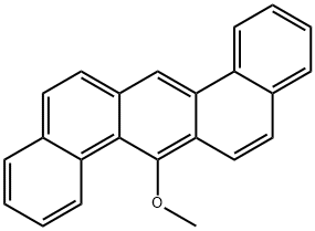 7-Methoxydibenz[a,h]anthracene Struktur