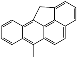 6-Methyl-11H-benz[bc]aceanthrylene Structure